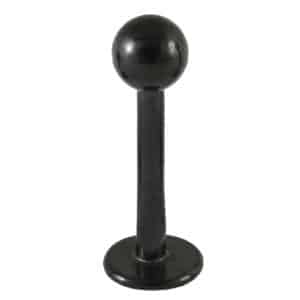 1.2 Black PVD Coated 316L Steel Labret
