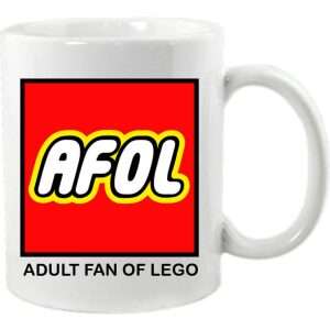 Adult Fan Of Lego Mug or Coaster
