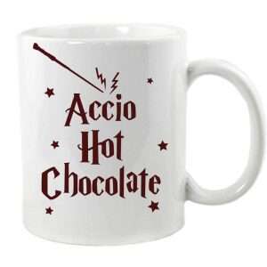 Accio Hot Chocolate Mug or Coaster