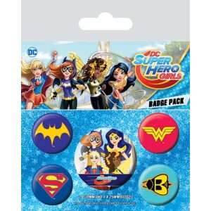 DC Superhero Girls Badge Pack - BP80577