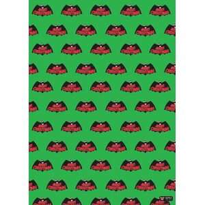 Christmas Batman Inspired Wrapping Paper and Gift Tag