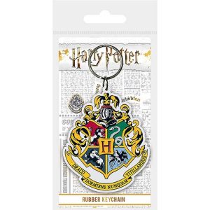Harry Potter Colourful Hogwarts Crest Keyring