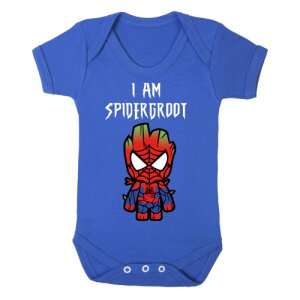 I Am Spider Groot Baby Vest