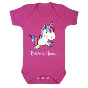 I Believe In Humans Baby Vest