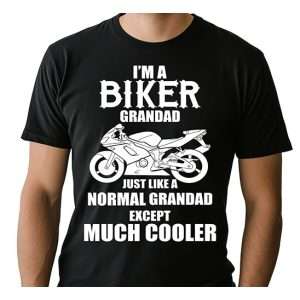 I'm A Biker Grandad T-Shirt