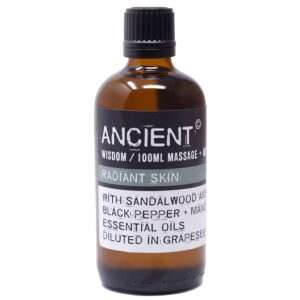 Radiant Skin Aromatherapy Massage Oil Blend 100ml