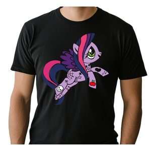 Purple Tattooed Pony Children's T-Shir