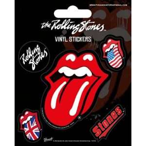 The Rolling Stones Vinyl Sticker