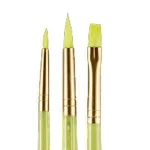 Snazaroo Green Starter Brushes - Set of 3