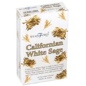Californian White Sage Stamford Incense Cones