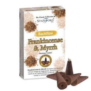 Stamford Backflow Frankincense & Myrrh Incense Cones