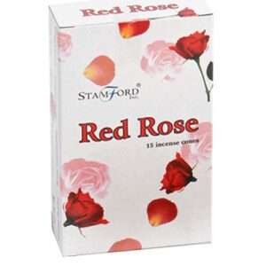 Red Rose Stamford Incense Cones