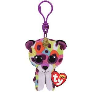 TY Giselle The Leopard Key Clip
