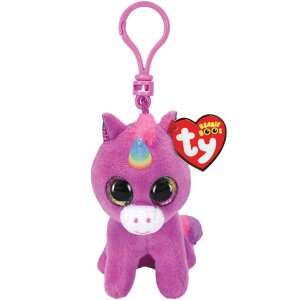 TY Rosette the Unicorn Key Clip