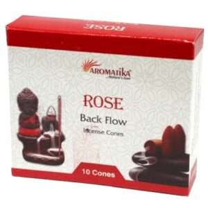 Aromatika Rose Back Flow Cones