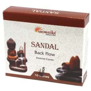 Aromatika Sandal Back Flow Cones
