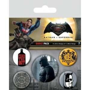 Batman Vs Superman Badge Pack - BP80531