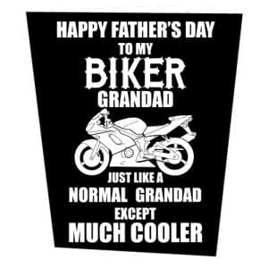 Biker Grandad Father's Day Card
