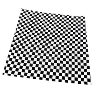 Black and White Checkered Bandana