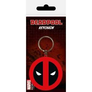 Deadpool Round Keyring
