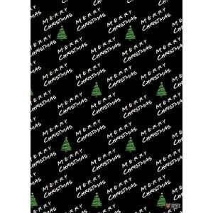 Friends Inspired Christmas Wrapping Paper and Gift Tag