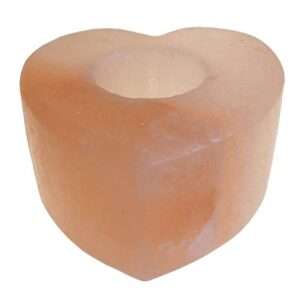 Himalayan Salt Heart Candle Holder