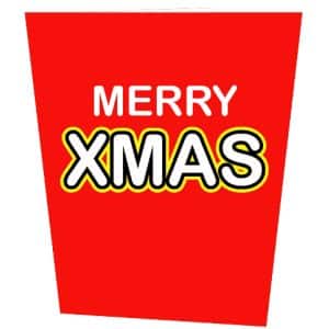 Merry Xmas Brick Christmas Card