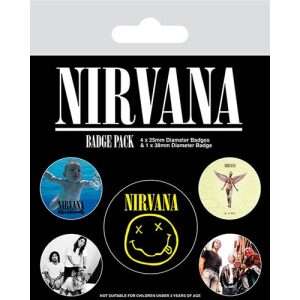 Nirvana Badge Pack - BP80620