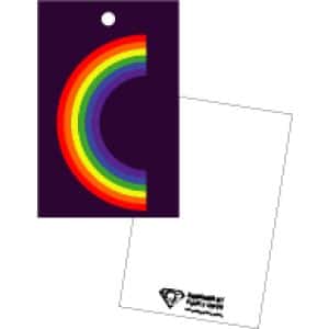 Pride Rainbow Gift Tags x 5