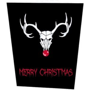 Reindeer Skull Christmas Card
