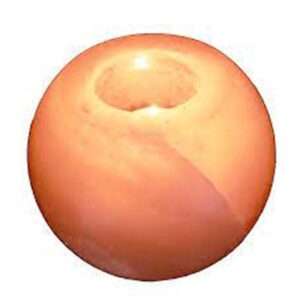 Himalayan Salt Round Candle Holder