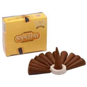 Satya Dhoop Incense Cones - Sandal