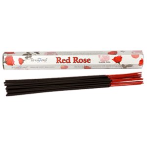 Red Rose Stamford Classic Hex Incense Sticks
