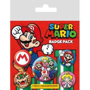 Super Mario Badge Pack - BP80440