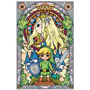 The Legend Of Zelda (Stained Glass) Maxi Poster PP33735