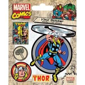 Marvel Retro Thor Vinyl Sticker