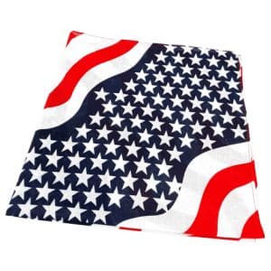 USA Wave Flag Bandana