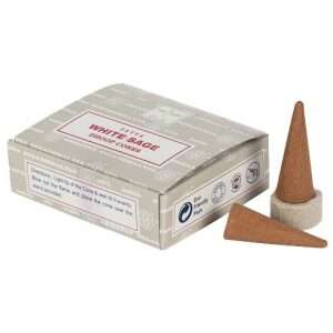 Satya Dhoop Incense Cones - White Sage