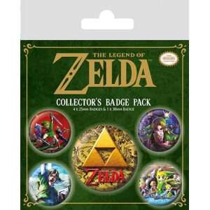 The Legend Of Zelda Classics Badge Pack - BP80644