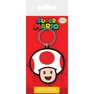 Super Mario Toad Keychain
