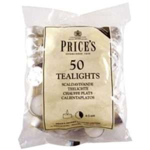 50 Pack Prices Tea Lights