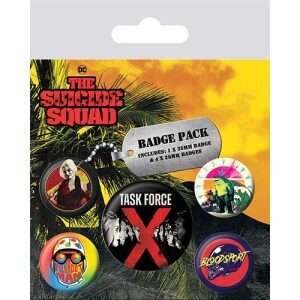 Suicide Squad Badge Pack - BP80710