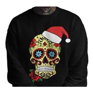 Sugar Skull Christmas Sweatshirt