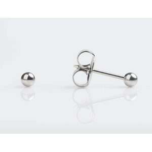 Studex Tiny Tips Stainless Steel 3mm Ball Earrings