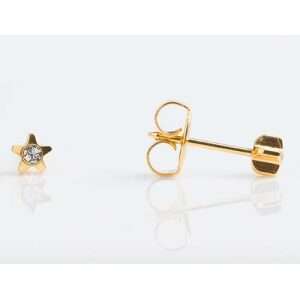 Studex Tiny Tips Gold Plated Starlite Earrings