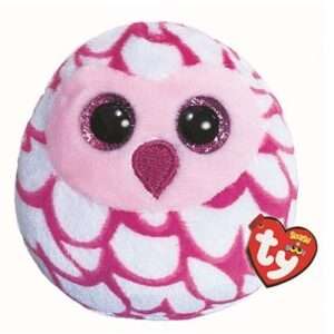TY Pinky Owl Squish-a-boo Mini