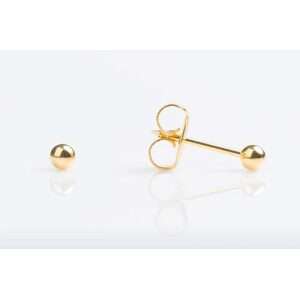 Studex Sensitive Gold Plated 3mm Ball Earrings