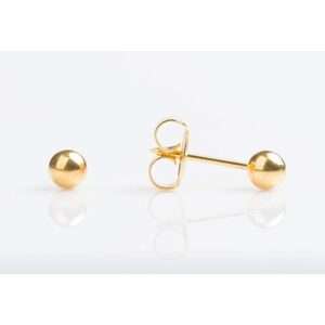 Studex Sensitive Gold Plated 4mm Ball Earrings