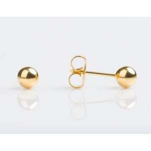 Studex Sensitive Gold Plated 5mm Ball Earrings
