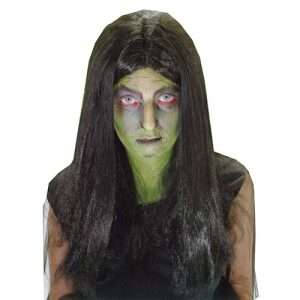 Long Black Witch Wig